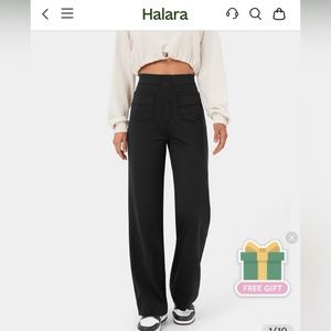 NWT Halara wide leg casual pants